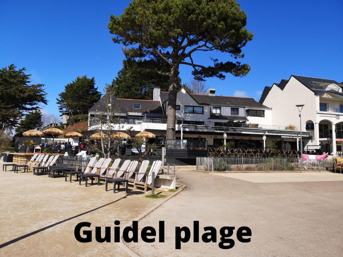 Maisonnette T2 Bord De Mer Guidel Plage 외부 사진