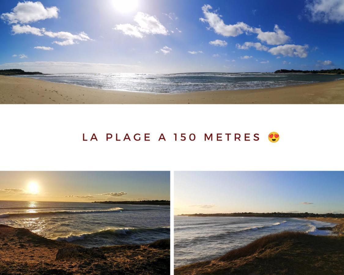 Maisonnette T2 Bord De Mer Guidel Plage 외부 사진