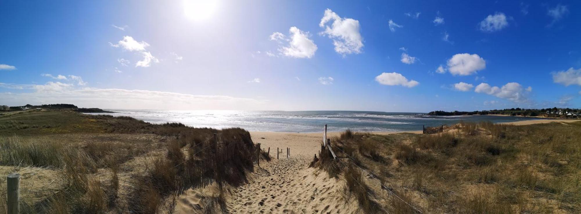 Maisonnette T2 Bord De Mer Guidel Plage 외부 사진